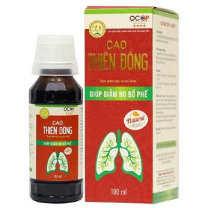 Cao Thiên Đông (OCOP Quảng Ninh), giúp thanh nhiệt, hỗ trợ trừ ho, bổ phế