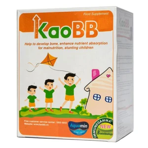 Cốm KaoBB, giúp bổ sung canxi, magie, vitamin D3, Kẽm