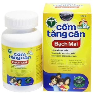 Cốm tăng cân Bạch Mai New, giúp giám mệt mỏi cho cơ thể, hỗ trợ tăng cân