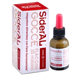 Sideral Gocce, bổ sung sắt trong trường hợp cơ thể bị thiếu hụt sắt