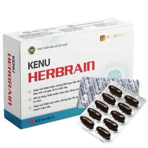 Kenu Herbrain, hỗ trợ cải thiện các triệu chứng: hoa mắt, chóng mặt, đau đầu