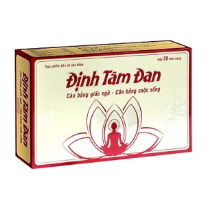 Định Tâm Đan, giúp dưỡng tâm an thần, thư giãn thần kinh