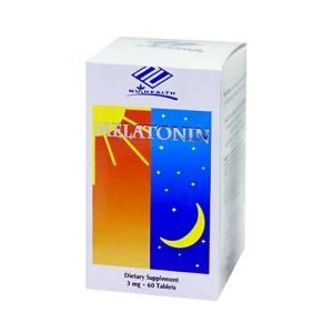 Melatonin (Nu-Health), hỗ trợ điều trị chứng khó ngủ, ngủ ít và tình trạng mất ngủ kinh niên