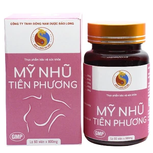 Mỹ Nhũ Tiên Phương, hỗ trợ tăng kích thước vòng một, lưu thông khí huyết