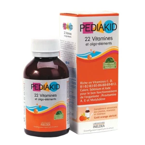 Pediakid 22 Vitamines, giúp bổ sung các vitamin và khoáng chất