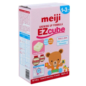 Sữa Meiji số 9 Growing up formula EZcube dành cho trẻ tử 1-3 tuổi (hộp giấy dạng thanh)