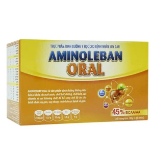Aminoleban Oral, bổ sung chế độ ăn cho bệnh nhân suy gan, suy nhược cơ thể