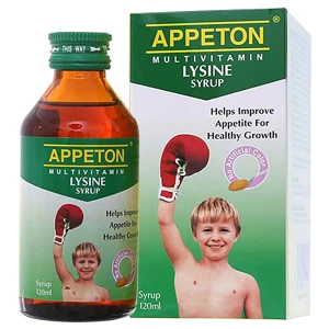 Appeton Multivitamin Lysine, bổ sung đầy đủ các vitamin hỗ trợ quá trình trao đổi chất