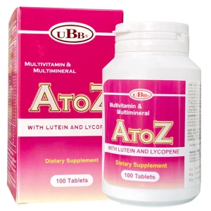 ATOZ UBB, hỗ trợ sức khoẻ tim mạch, xương khớp, tiêu hoá, mắt, chống oxy hoá