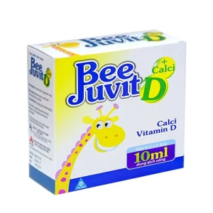 Bee juvit D Canxi, bổ sung calci hữu cơ và Vitamin D cho trẻ em và người lớn