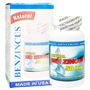 Benzincus, hỗ trợ bổ sung kẽm và các dưỡng chất cho cơ thể