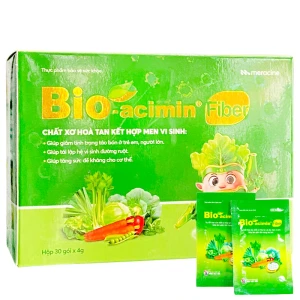 Bio-acimin Fiber, hỗ trợ bổ sung chất xơ cho những người có chế độ ăn thiếu chất xơ