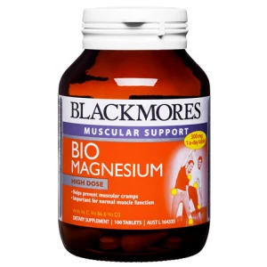 Blackmores Bio Magnesium, hỗ trợ cho các hoạt động điện của các dây thần kinh
