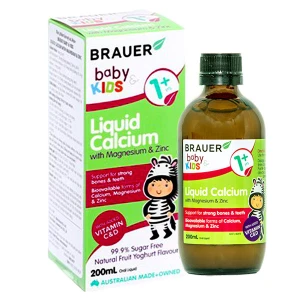 Yêu thích Brauer Baby & Kids Liquid Calcium With Magnesium & Zinc