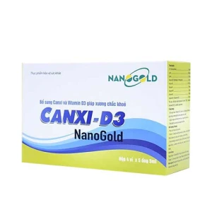 Canxi-D3 Nanogold, bổ sung canxi, vitamin D3, Lysine