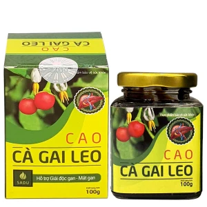 Cao cà gai leo Sadu (Hũ 100g), hỗ trợ tăng cường chức năng gan