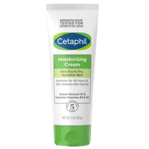 Cetaphil Moisturising Cream, giúp tăng độ ẩm cho da, ỗ trợ cải thiện những vấn đề về da như thâm nám, nếp nhăn