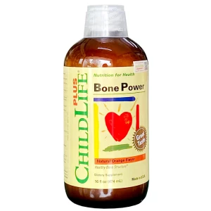 ChildLife Plus Bone Power, hỗ trợ bổ sung canxi, vitamin D, kẽm và magie