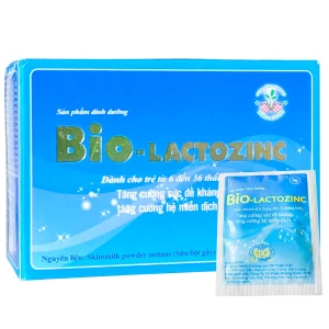 Cốm vi sinh Bio Lactozinc, hỗ trợ điều trị chứng rối loạn tiêu hóa do loạn khuẩn đường ruột