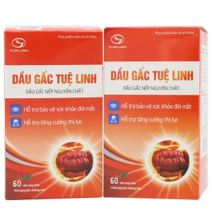 Dầu Gấc Tuệ Linh, giúp bảo vệ sức khỏe đôi mắt và hỗ trợ tăng cường thị lực