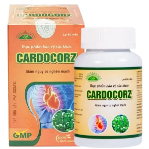 Dong riềng đỏ Cardocorz, hỗ trợ giảm nguy cơ huyết khối gây nghẽn mạch máu