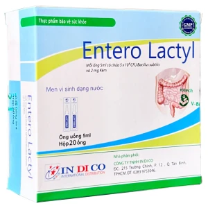 Entero Lactyl, hỗ trợ giúp phục hồi niêm mạc ruột và giúp chống viêm loét đường ruột