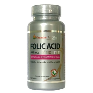 Folic Acid Plus Iron, hỗ trợ giúp sản sinh tế bào mới khỏe mạnh và hỗ trợ ngăn ngừa thiếu sắt
