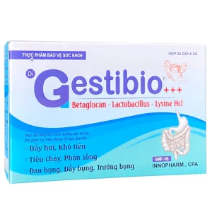 Yêu thích GestiBio , hỗ trợ tái tạo cân bằng hệ vi sinh đường ruột, tiêu hóa tốt