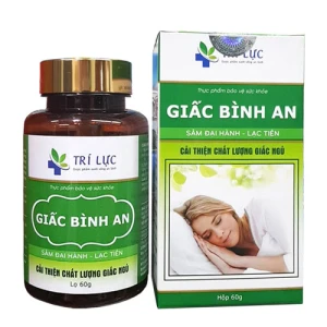 Giấc Bình An, hỗ trợ đem lại giấc ngủ sinh lý tự nhiên và hỗ trợ cải thiện chất lượng giấc ngủ