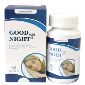 GoodNight (hộp 60 viên), Hỗ trợ bổ sung Melatonin, hỗ trợ an thần, tạo giấc ngủ dễ dàng