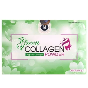 Yêu thích Green Collagen Powder, hỗ trợ giảm tình trạng nhăn da và giúp da sáng hơn
