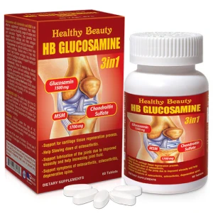 Yêu thích HB Glucosamine 3 in 1, hỗ trợ bôi trơn các ổ khớp, làm tăng độ nhớt