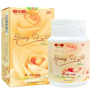 Yêu thích Hoàng Tố Nữ Hose, hỗ trợ giảm khí hư bạch đới, ích khí, sinh tân, chỉ khát