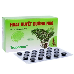 Hoạt huyết dưỡng não Traphaco, giảm đau đầu, hoa mắt, chóng mặt