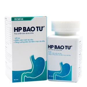 Hp Bao Tử, hỗ trợ làm giảm các triệu chứng đau tức, đầy bụng, nóng rát, khó tiêu