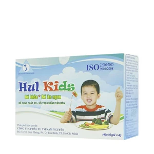 Hul Kids, hỗ trợ kích thích sự phát triển của những vi khuẩn có lợi trong đường ruột