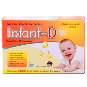 Infant-D, bổ sung Vitamin D3, hỗ trợ giúp xương và răng chắc khỏe