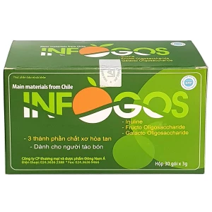 Infogos, bổ sung chất xơ và hỗ trợ làm giảm nguy cơ táo bón