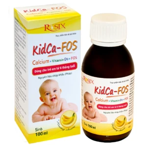 Kidca-FOS, bổ sung canxi sữa và vitamin D, hỗ trợ phát triển xương ở trẻ
