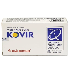 Kovir, dùng cho người đang bị cảm cúm, ho, sốt phát ban