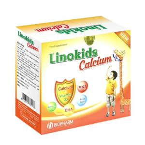 Yêu thích Linokids Calcium Biopharm, hỗ trợ phát triển hệ xương cho trẻ nhỏ và chống loãng xương