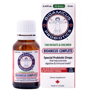 Men vi sinh BioAmicus Complete, bổ sung 10 chủng lợi khuẩn quan trọng