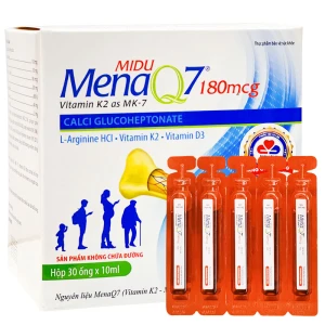 Yêu thích Midu Mena Q7 180mcg, hỗ trợ tăng cường hấp thu calci vào xương