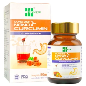 Nano Curcumin OIC New, Hỗ trợ cải thiện và giảm các biểu hiện viêm loét dạ dày - tá tràng