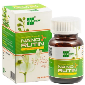 Nano Rutin, hỗ trợ giảm các triệu chứng của bệnh trĩ và suy giãn tĩnh mạch