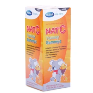 Yêu thích Nat C Yummy Gummyz, hỗ trợ điều trị chứng bệnh liên quan đến thiếu hụt Vitamin C
