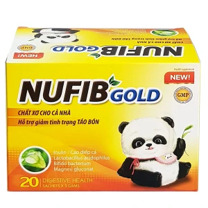 Nufib Gold, hỗ trợ giảm các triệu chứng đầy bụng, khó tiêu, đầy hơi, rối loạn tiêu hóa