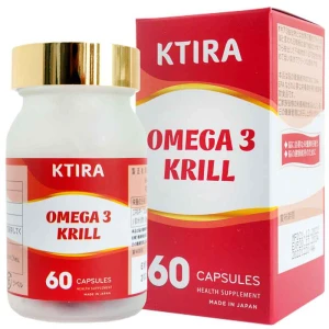 Omega 3 Krill, hỗ trợ cải thiện hoạt động của não bộ, tốt cho tim mạch và chống lão hóa