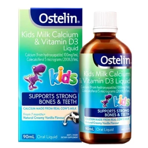 Ostelin Kids Calcium & Vitamin D3, hỗ trợ duy trì phát triển sự chắc khỏe của xương