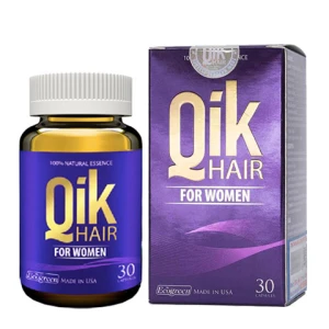 Qik Hair For Women, Hỗ trợ giúp giảm rụng tóc ở nữ giới; giúp tóc mọc nhanh, chắc khỏe